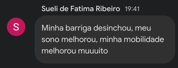 Depoimento Sueli - Barriga desinchou