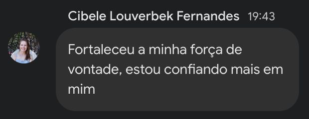 Depoimento Cibele - Confianca